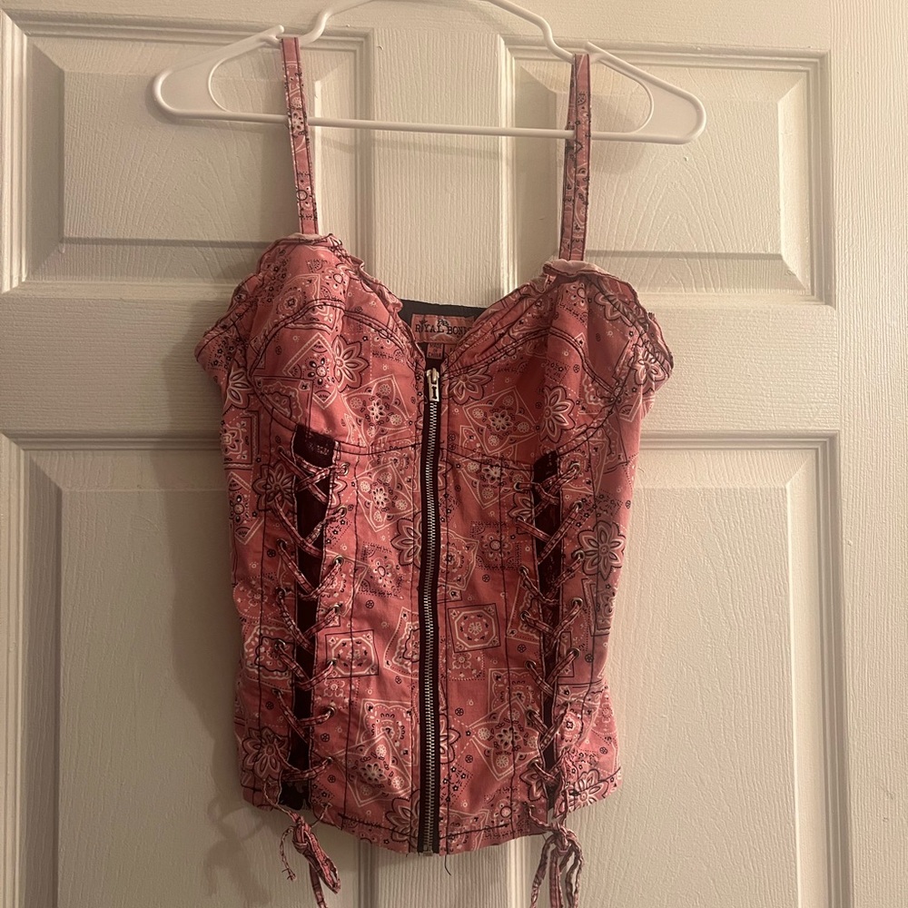 royal bones corset top 🎀